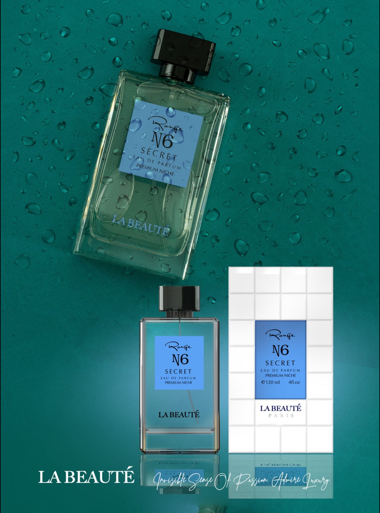 N6 by Labeaute Secret Premium Niche Collection 120ML Unisex Eau De Parfum