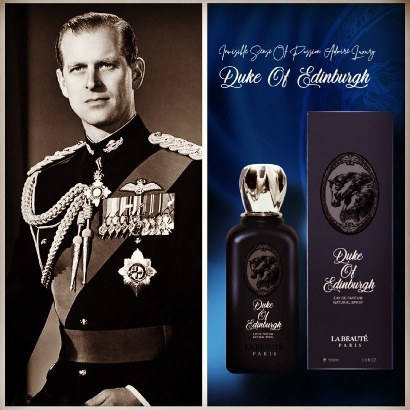 Duke of Edinburgh by Labeaute Eau De Parfum 100ml for Men